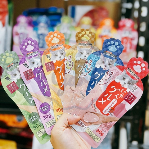 x1 thanh 30gr LẺ - Súp thưởng CattyMan cho Mèo