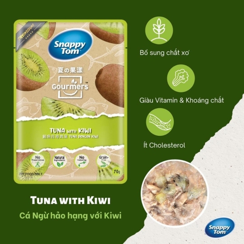 70gr - Pate Snappy Tom Trái cây dạng gói