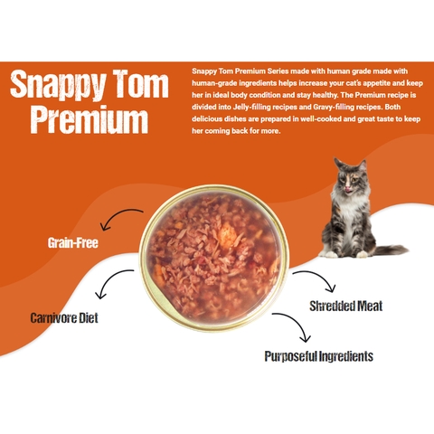 Lon Pate Snappy Tom Premium 70gr 85gr