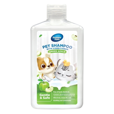 500ml - Sữa tắm kết hợp xả Snappy Tom cho Chó Mèo