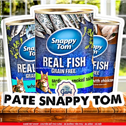 400gr - Pate Snappy Tom dạng lon cho Mèo