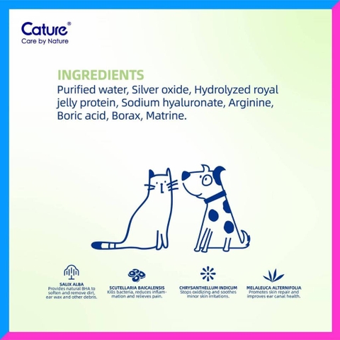 Dung dịch rửa mắt PureLab Eye Cleanser cho Chó Mèo chai 120ml