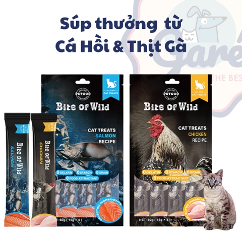 Súp thưởng Bite of Wild cho Mèo