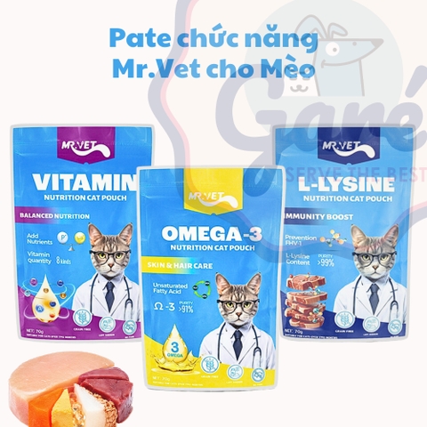 Pate chức năng Mr.Vet cho Mèo