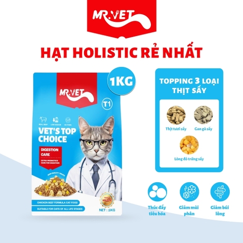 Hạt Mr.Vet cho Mèo T1 & T2 & T3 & T4 & G1