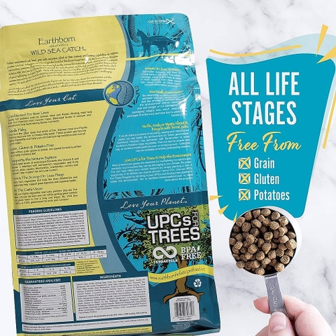 Hạt Earthborn Holistic Wild Sea Catch cho mèo