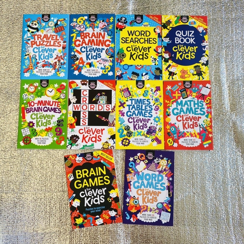 Sách tư duy nâng cao - Brain Games - 10 quyển