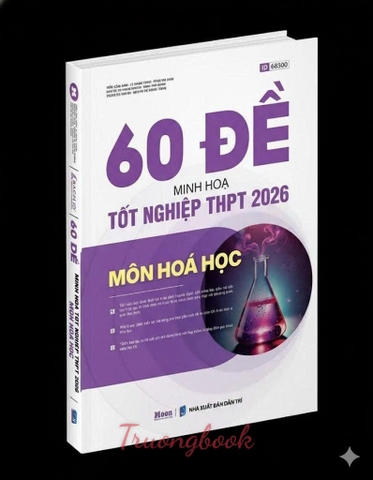60 đề minh họa Tốt nghiệp THPT 2026 môn Hóa học