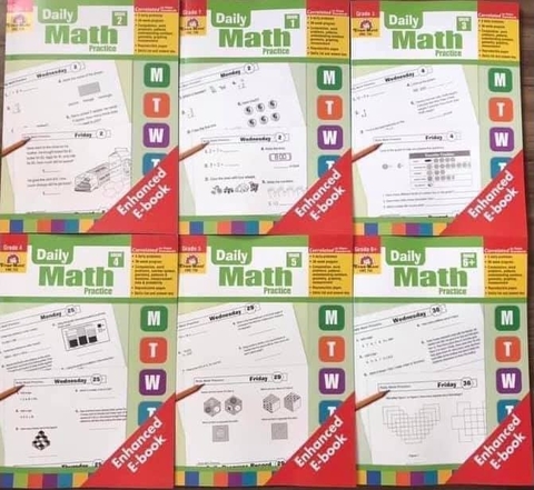 Daily Math Practice - 6 quyển