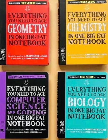 Big Fat NoteBook (Sách nhập) - 4 quyển