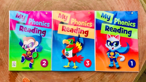 My Phonics Reading - Bộ 3 quyển in màu
