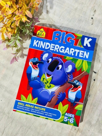 BIG KINDERGARTEN WORKBOOK K - AGES 5 - 6