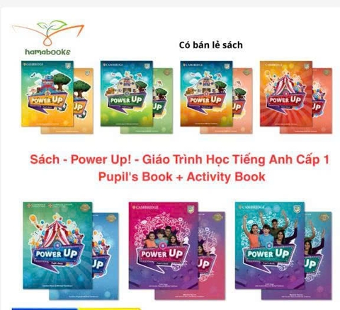 𝐏𝐎𝐖𝐄𝐑 𝐔𝐏 là một bộ giáo trình Tiếng Anh toàn diện dành cho trẻ em.