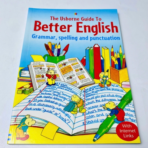 The Usborne guide to better English -  Một bảo bối học tiếng Anh siêu hịn đến từ NXB Usborne