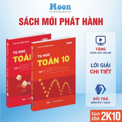 Tự học Toán 10 tập 1 + tập  2