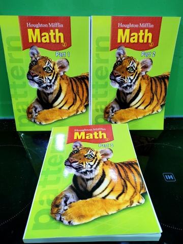 SÁCH TOÁN MỸ Houghton Mifflin - Grade 2 - Dành cho các bé lớp 2