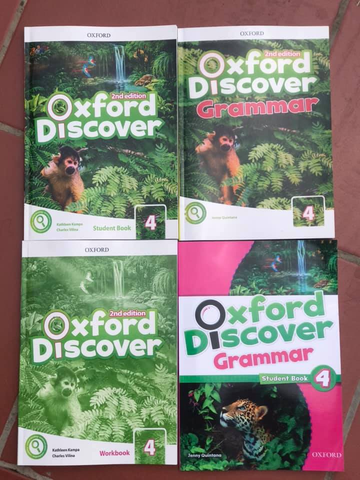 Oxford Discover Level 4 - phiên bản 2 trọn bộ 4 quyển
