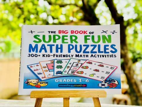 Tư duy logic- Luyện IQ- The Big Book of Super Fun Math Puzzles