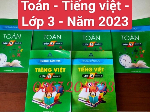 [NĂM 2023] - Hướng dẫn học Toán và Tiếng việt năm 2023 - Lớp 3 - Trường ARCHIMEDES