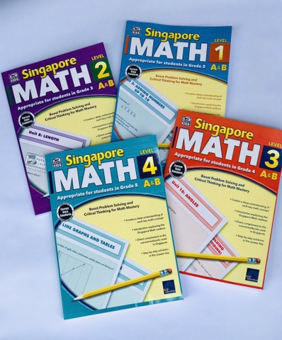 Singapore Math bộ 4 quyển