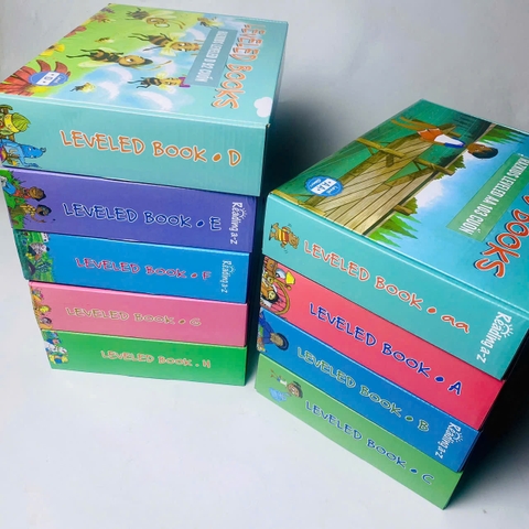 Razkids Level I, J, K, L, M, N, O, P, Q, R (sách nhập) in rời  kèm Quiz và file nghe