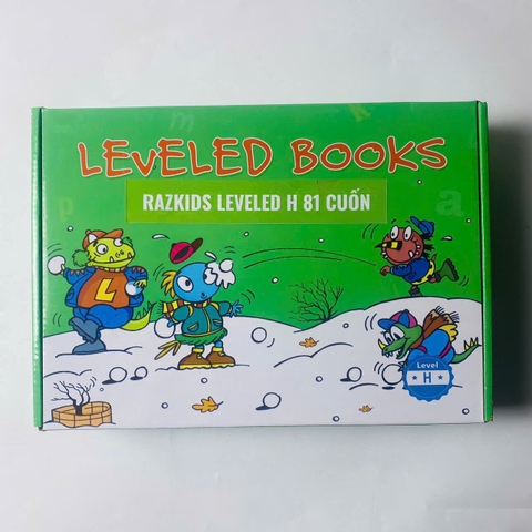 Razkids level H (Sách nhập) - 81 quyển + quiz + file nghe
