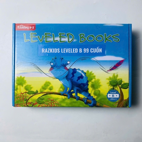 Razkids - Level B (Sách nhập)- 99 quyển in rời Full boxset + file MP3