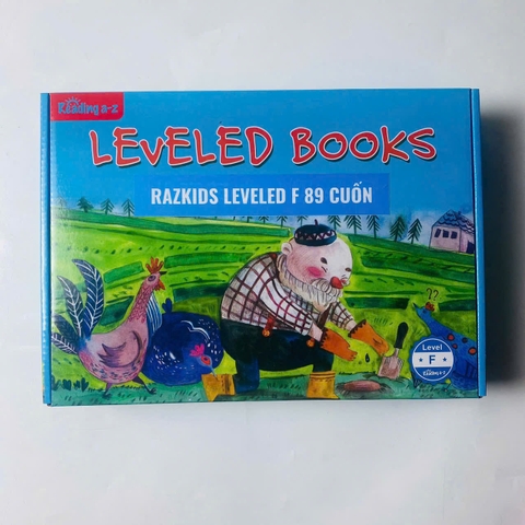 Razkids level F (Sách nhập) 89 quyển + Quiz + File nghe