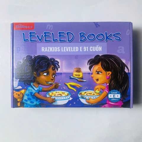 Razkids level E (Sách nhập) 91 quyển + Quiz + file nghe