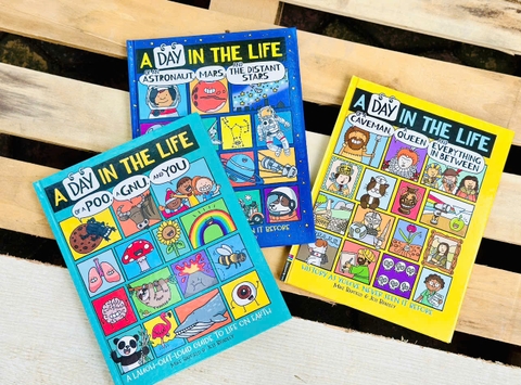 A Day in the Life of a poo, a GNU and You (Sách nhập) - bộ 3 quyển