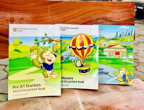 Cambridge Word List Picture book - Bộ 3 quyển