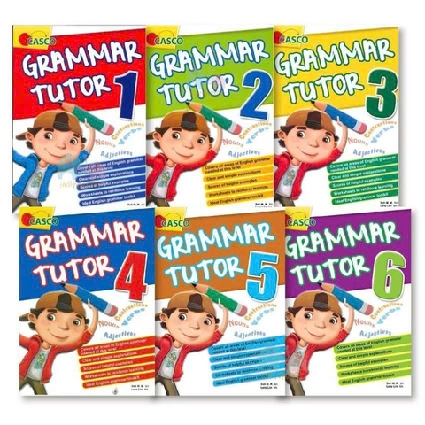 Casco Grammar Tutor - trọn bộ 6 quyển