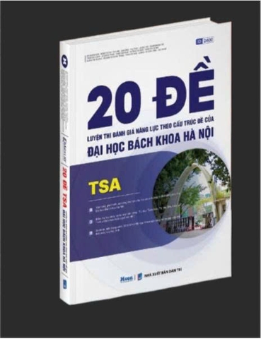 20 đề Luyện thi Đánh giá tư duy theo cấu trúc đề của Đại học Bách Khoa Hà Nội