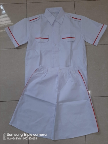 BỘ NGHI LỄ ĐỘI - VÁY, ÁO NGẮN TAY