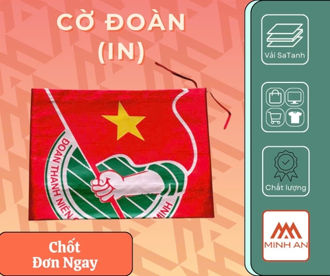 Cờ Đoàn In - KT 70 x 110