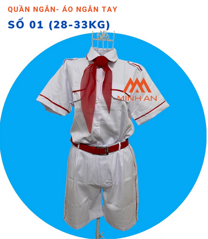 BỘ NGHI LỄ ĐỘI - QUẦN CỌC, ÁO NGẮN TAY