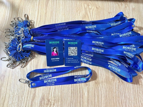 ĐẶT IN DÂY ĐEO THẺ CÔNG NGHỆ CHUYỂN NHIỆT SIÊU ĐẸP VÀ BỀN