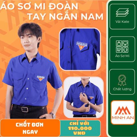 ÁO ĐOÀN - Ngắn tay - Nam