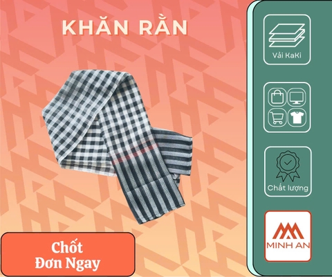 KHĂN RẰN NAM BỘ - MẪU TRUYỀN THỐNG