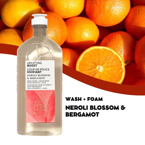 Sữa tắm Bath & Body Works Aromatherapy Neroli Blossom Boost Body Wash 295ml
