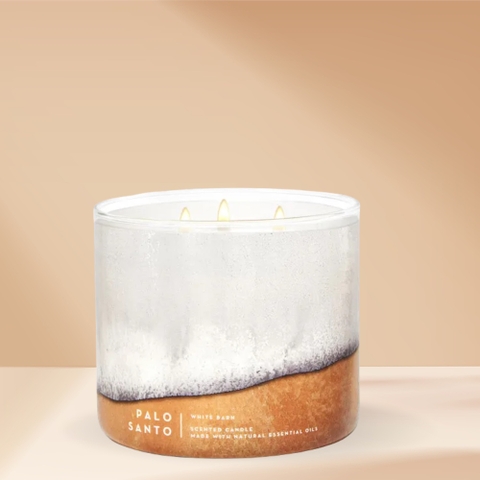 Nến Thơm 3 Bấc Bath And Body Works Palo Santo Hương Thơm Quý Phái Dịu Nhẹ Dễ Chịu 411g