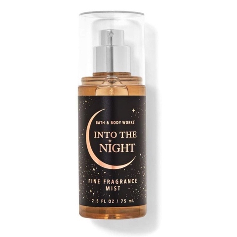 Body Mist Into The Night - Xịt Thơm Toàn Thân Bath And Body Works Mỹ 75ml