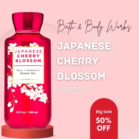 Sữa Tắm Bath & Body Works JAPANESE CHERRY BLOSSOM
