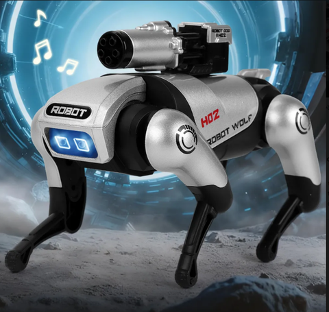 Đồ Chơi điện tử Robot Chó Đi Bộ Thông Minh