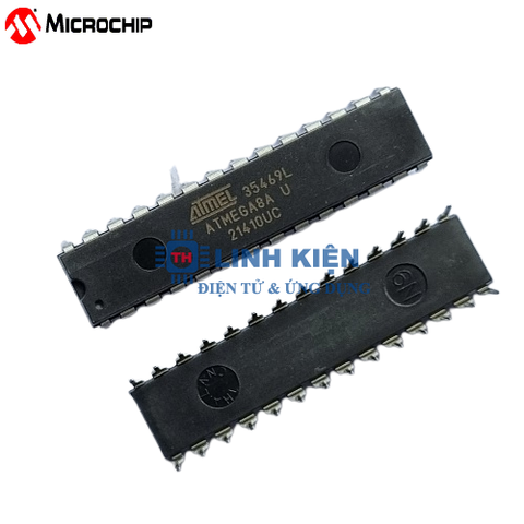 ATMEGA8A-PU DIP-28 8 Bits 8K Bytes Flash AVR MCUs