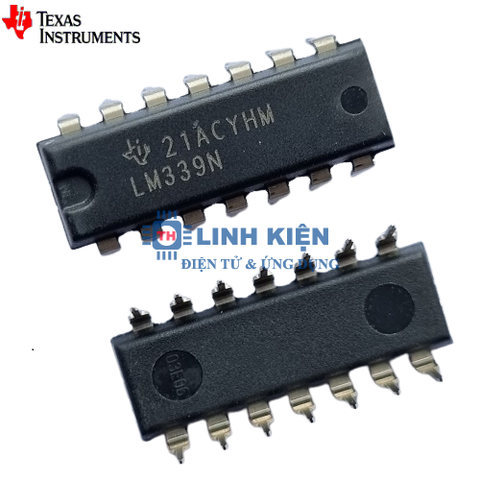 LM339N DIP-14 Quad Comparators