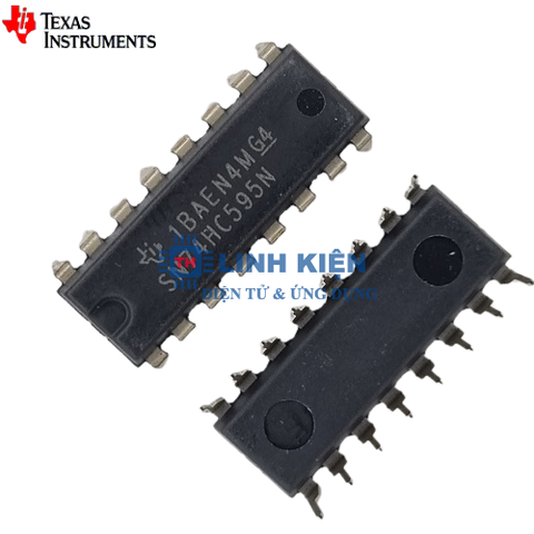 SN74HC595N 74HC595 8-Bit Shift Registers With 3-State Output Registers