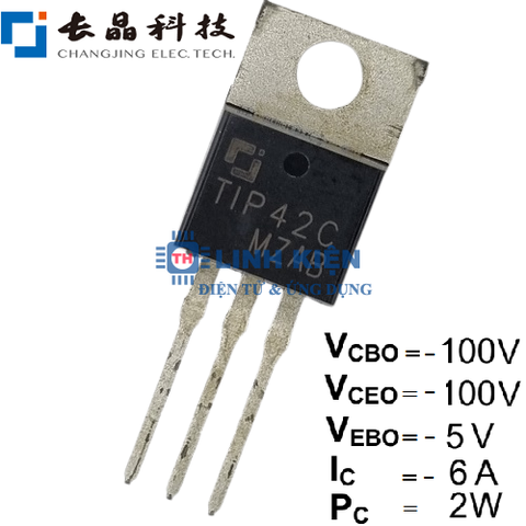 TIP42C TO-220 PNP Transistor -100V -6A