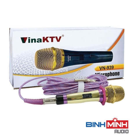 Micro có dây VinaKTV VN 939
