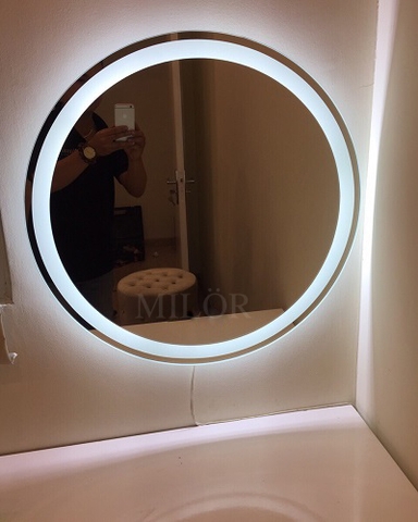 GƯƠNG LED BÀN PHẤN TRÒN GL250